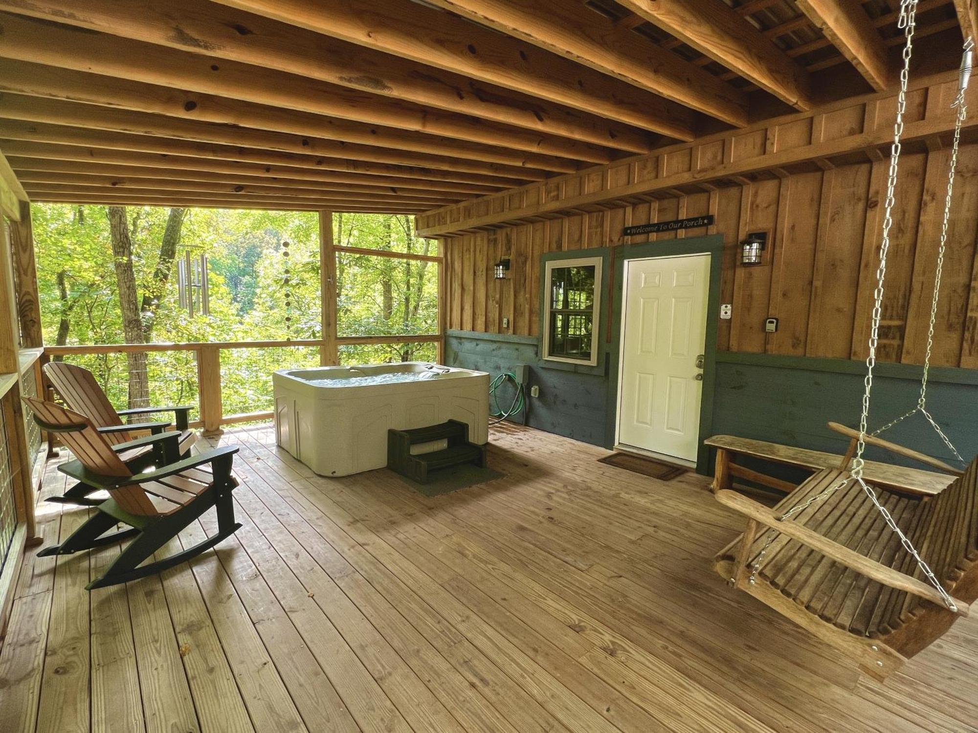 Bigfoots Hideaway Cabin جاتلينبرج المظهر الخارجي الصورة