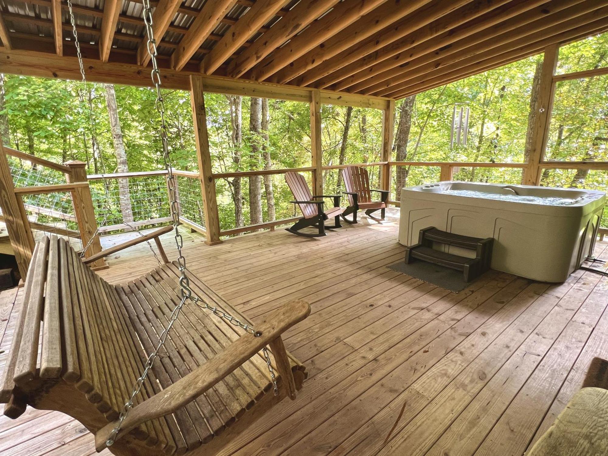 Bigfoots Hideaway Cabin جاتلينبرج المظهر الخارجي الصورة